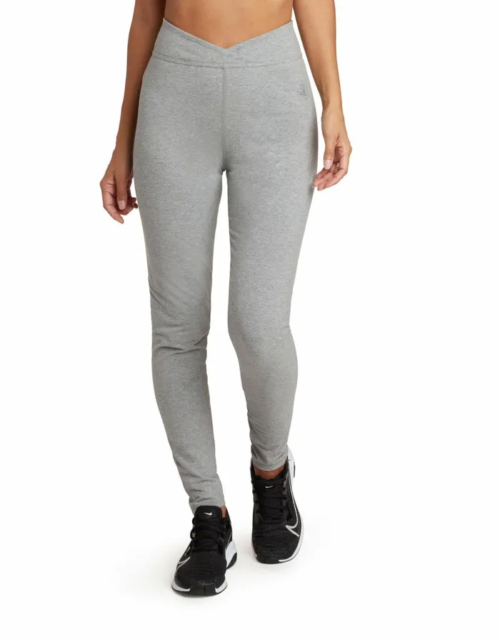 Body Glove New Arrivals Say It Aint So High Waisted Legging 8211 Heather Grey 8211 Women Body Glove New Arrivals Say It Aint So High Waisted Legging 8211 Heather Grey 8211 Women