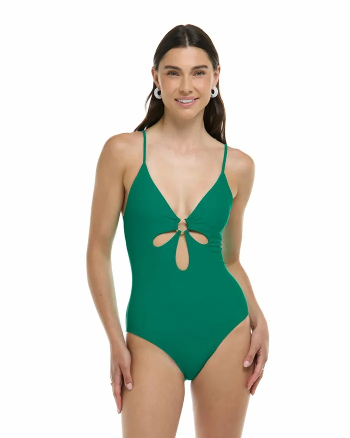 Body Glove OnePieces Smoothies Maddie OnePiece Tank Swimsuit 8211 Viridian 8211 Women