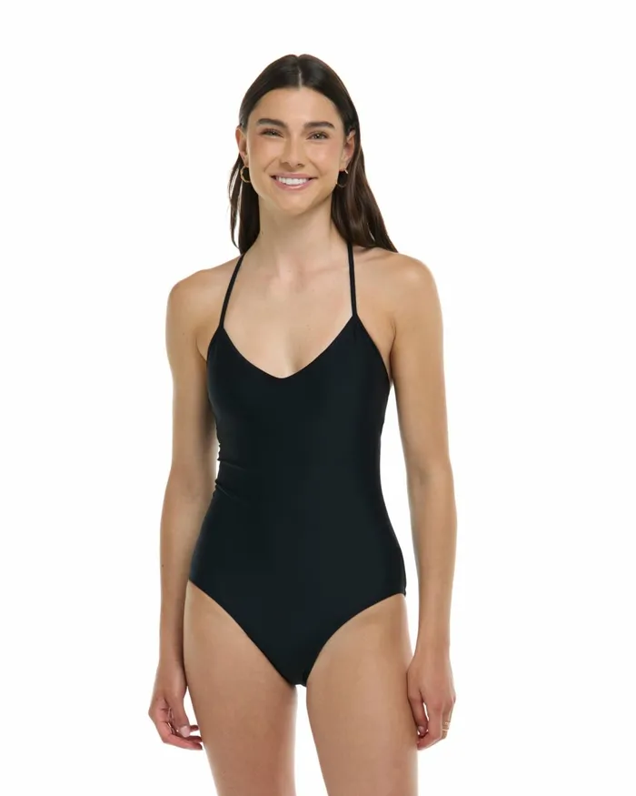 Body Glove OnePieces Smoothies Sandbar OnePiece Tank 8211 Black 8211 Women