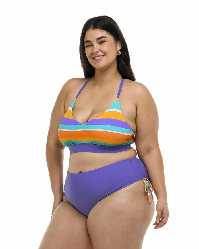 Body Glove Plus Size Swimwear Harmony Ruth Plus Size Fixed Triangle Swim Top 8211 Multi Harmony 8211 Women