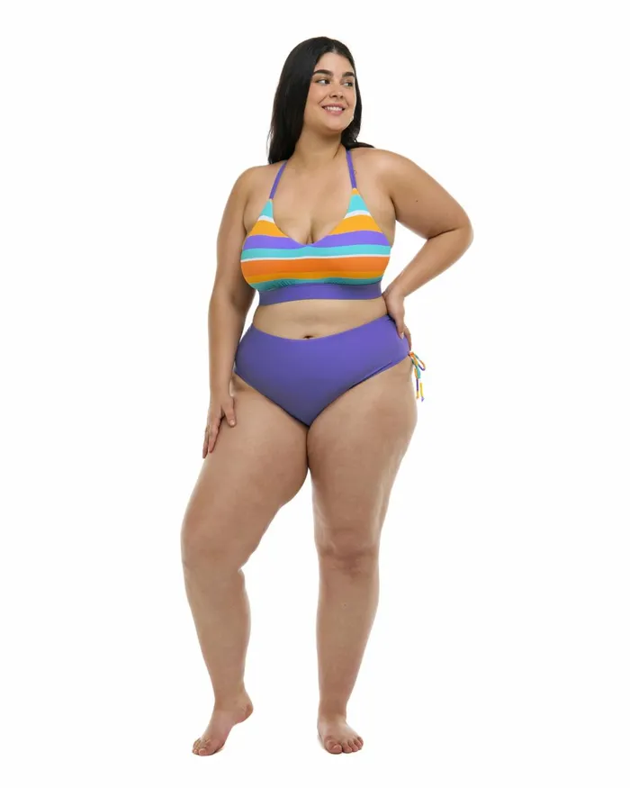Body Glove Plus Size Swimwear Harmony Ruth Plus Size Fixed Triangle Swim Top 8211 Multi Harmony 8211 Women