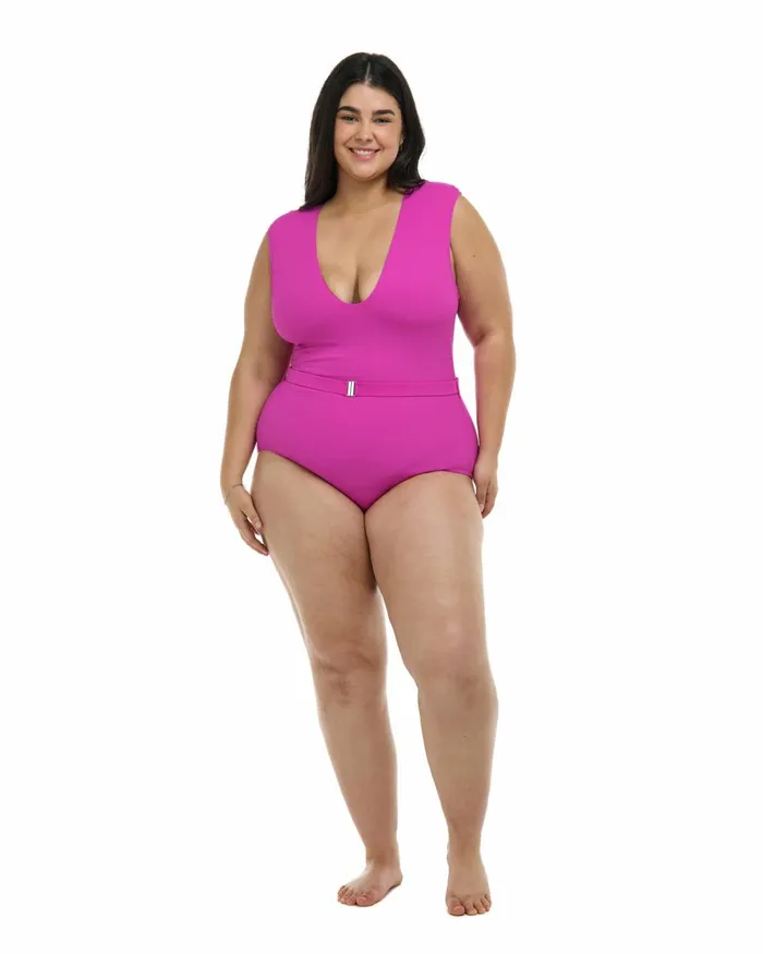 Body Glove Plus Size Swimwear Ibiza Ezry Plus Size OnePiece Swimsuit 8211 Fuchsia 8211 Women