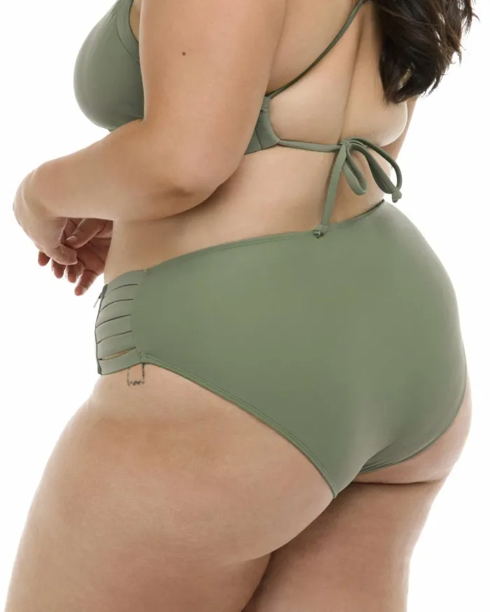 Body Glove Plus Size Swimwear Smoothies Retro Plus Size Swim Bottom 8211 Cactus 8211 Women