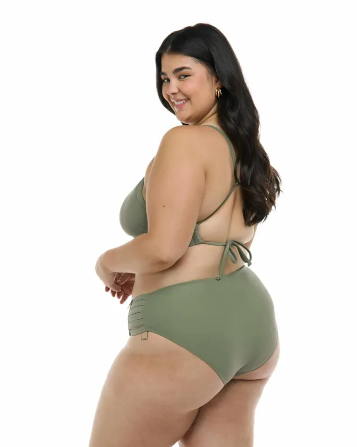 Body Glove Plus Size Swimwear Smoothies Retro Plus Size Swim Bottom 8211 Cactus 8211 Women
