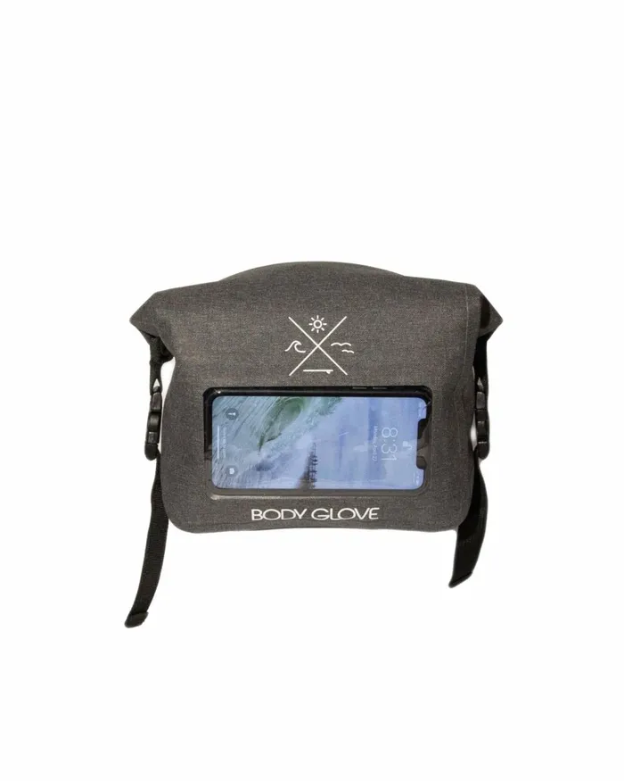 Body Glove Pumps Costa Waterproof Cell Phone Hip Pack 8211 Heather Grey 8211 Boards