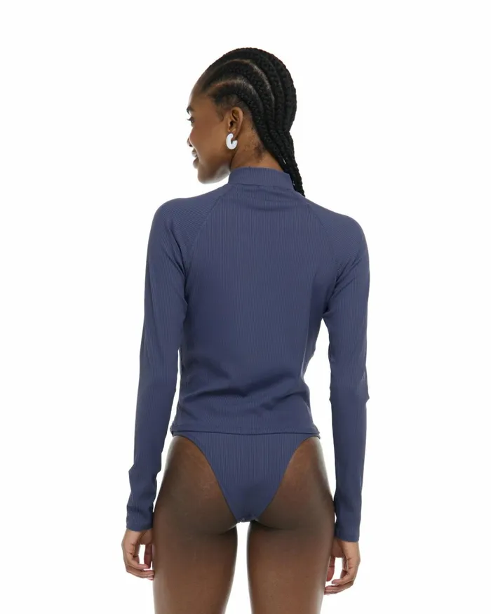 Body Glove Rash Guards Sun Protection Ibiza Raelynn Long Sleeve Rashguard 8211 Dusk 8211 Women