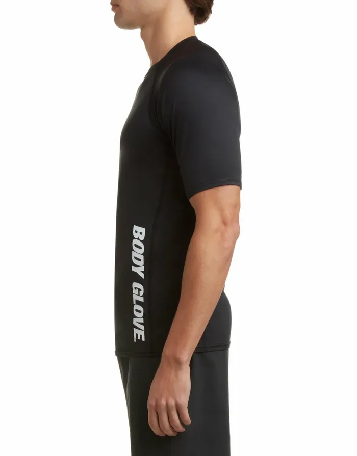 Body Glove Sun Protection Catalina UPF ShortSleeve Sun Shirt 8211 Black 8211 Men