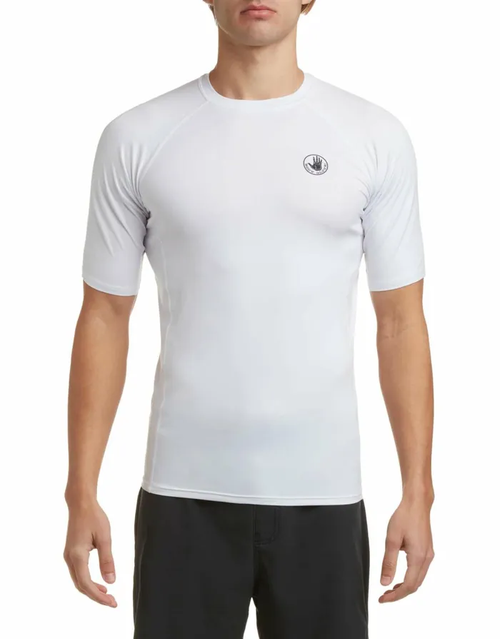 Body Glove Sun Protection Catalina UPF ShortSleeve Sun Shirt 8211 White 8211 Men