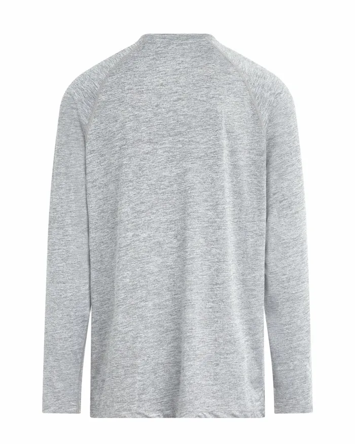 Body Glove Sun Protection LongSleeved Raglan UPF 50 TShirt 8211 Ash 8211 Men