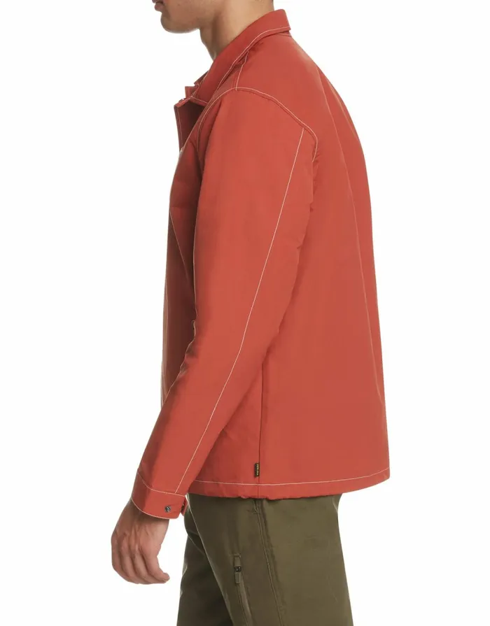 Body Glove Sweatshirts and Jackets Road Trippin039 Coaches Jacket 8211 Burnt Brick 8211 Men