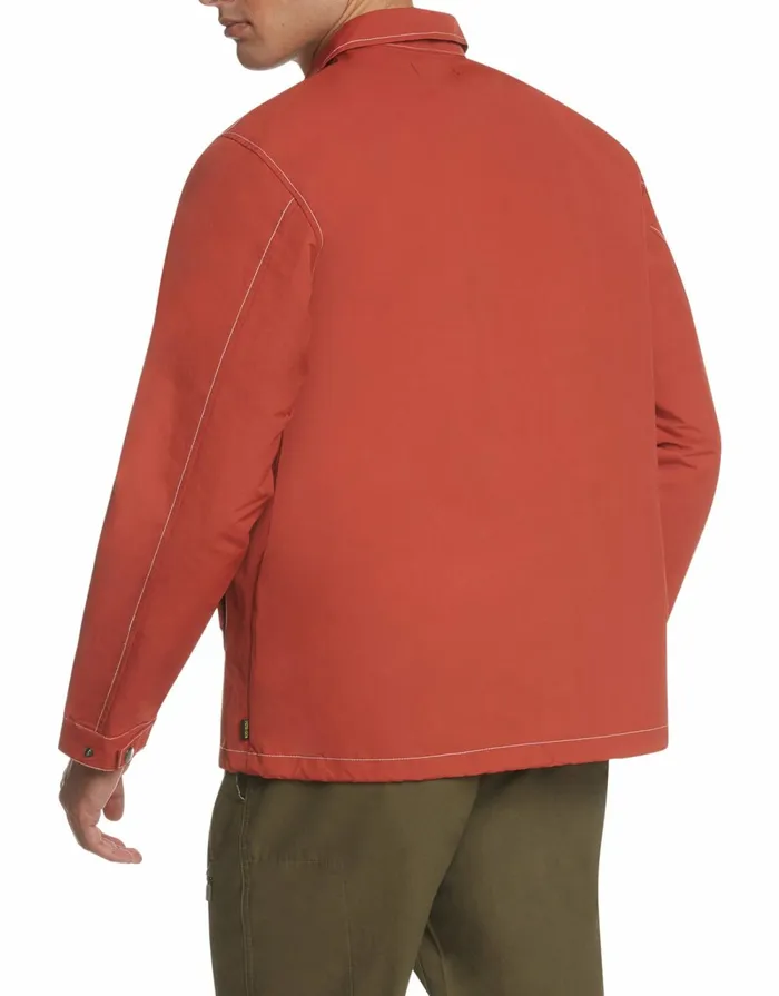 Body Glove Sweatshirts and Jackets Road Trippin039 Coaches Jacket 8211 Burnt Brick 8211 Men