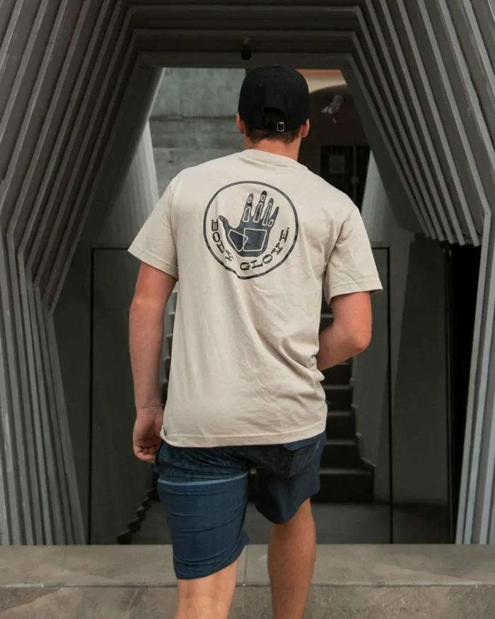 Body Glove TShirts Heritage ShortSleeved TShirt 8211 Sand 8211 Men