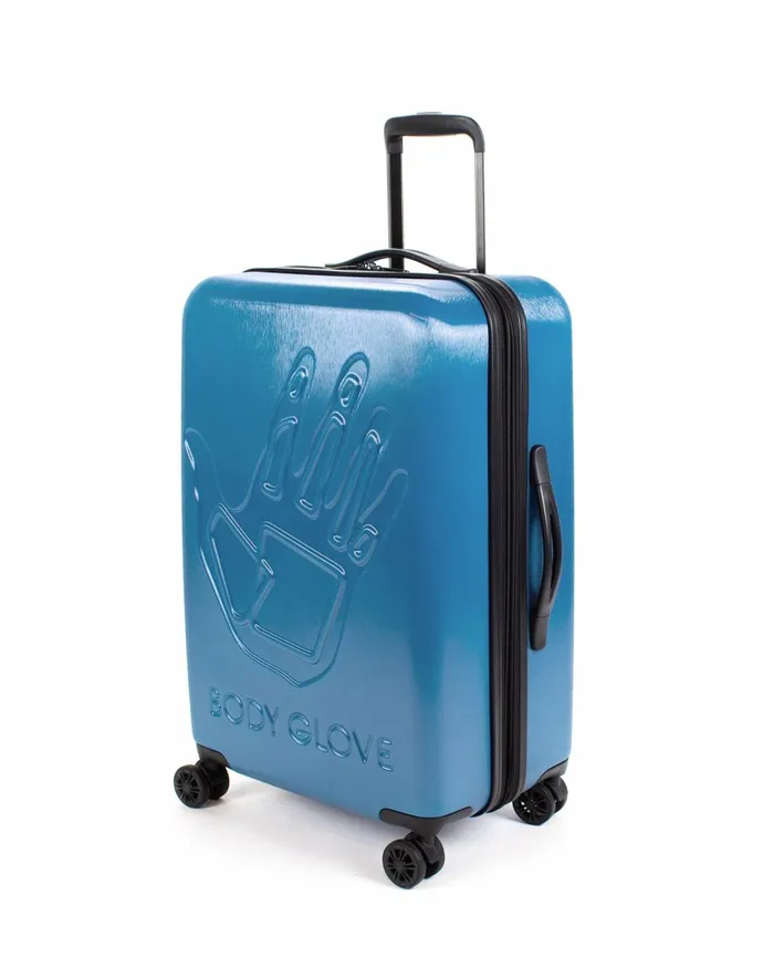 Body Glove Travel Luggage Redondo 3Piece Hardside Spinner Luggage Set 8211 Teal Cavern 8211 Accessories