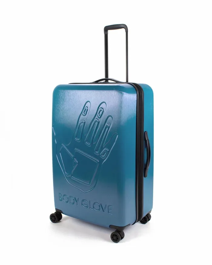 Body Glove Travel Luggage Redondo 3Piece Hardside Spinner Luggage Set 8211 Teal Cavern 8211 Accessories
