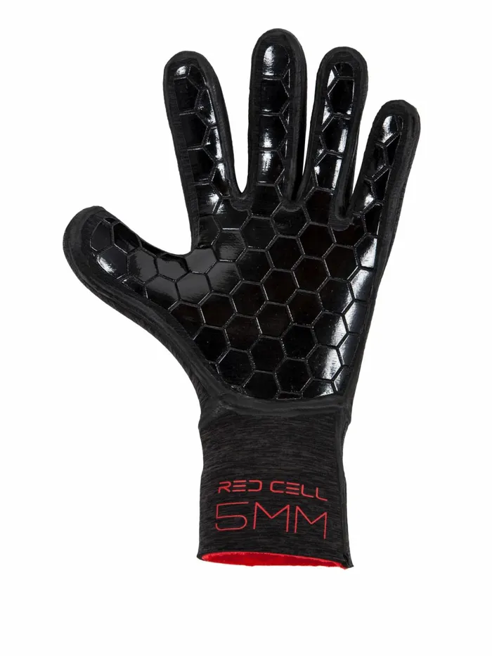 Body Glove Wetsuits 3mm Red Cell Five Finger Glove 8211 Black 8211 Accessories