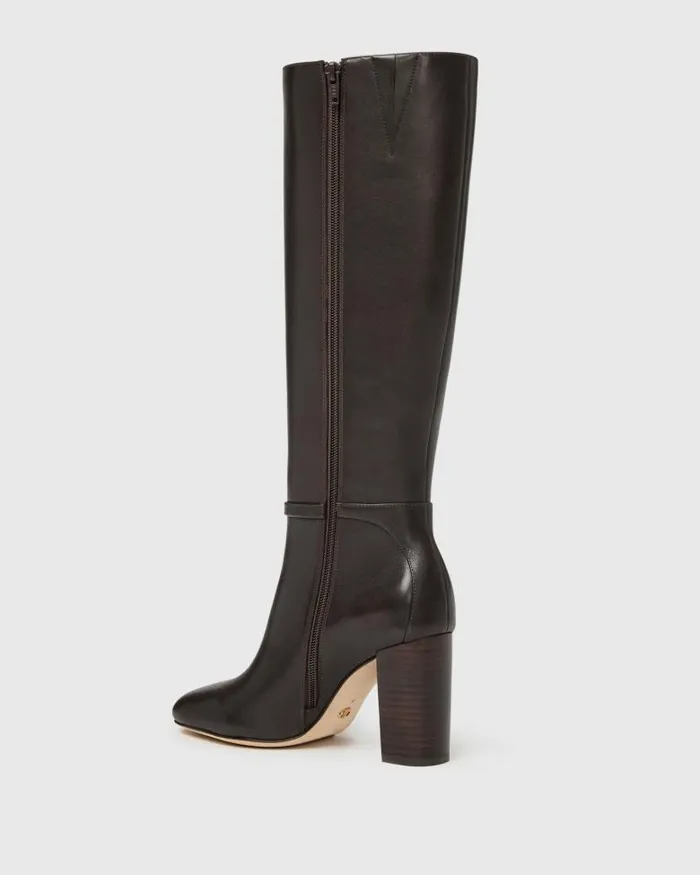 Boots Women PAIGE Kyle Boot 8211 Chocolate Leather Boots Women PAIGE Kyle Boot 8211 Chocolate Leather