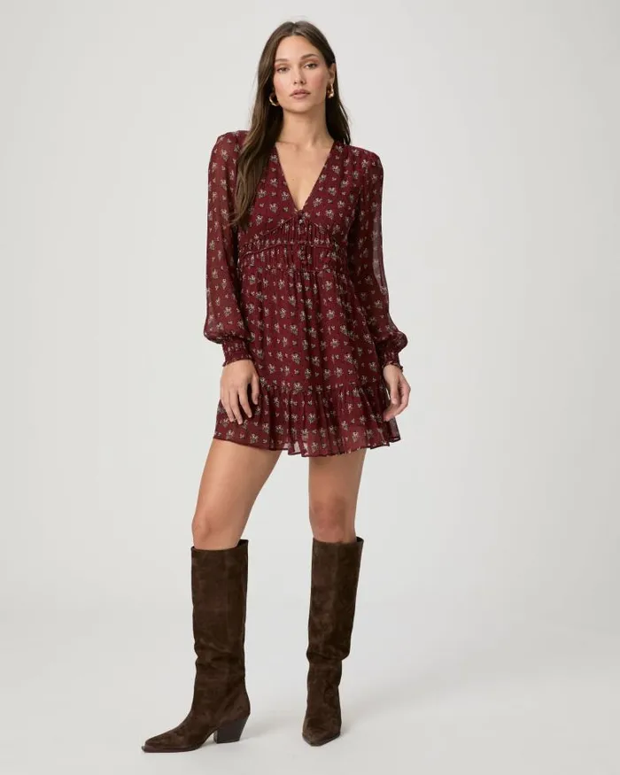 Boots Women PAIGE Lillian Boot 8211 Chocolate Suede Boots Women PAIGE Lillian Boot 8211 Chocolate Suede