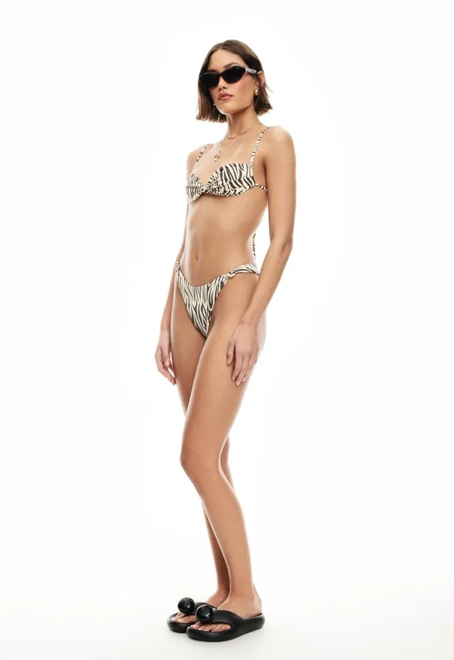 Bottoms Women Lioness Fashion NAOMI KNOT BOTTOM Zebra