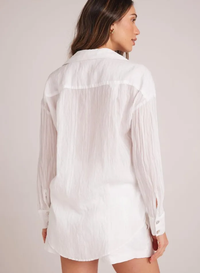 Boyfriend Button Down 8211 White Women Bella Dahl Button Down Boyfriend Button Down 8211 White Women Bella Dahl Button Down