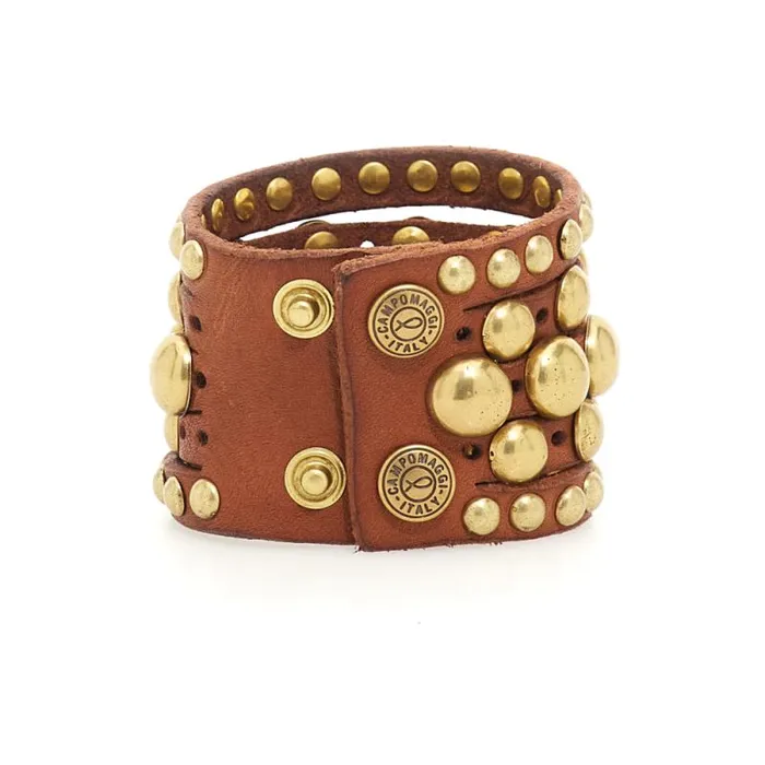 Bracelets WomenMen Campomaggi Glam Cognac Bracelets WomenMen Campomaggi Glam Cognac