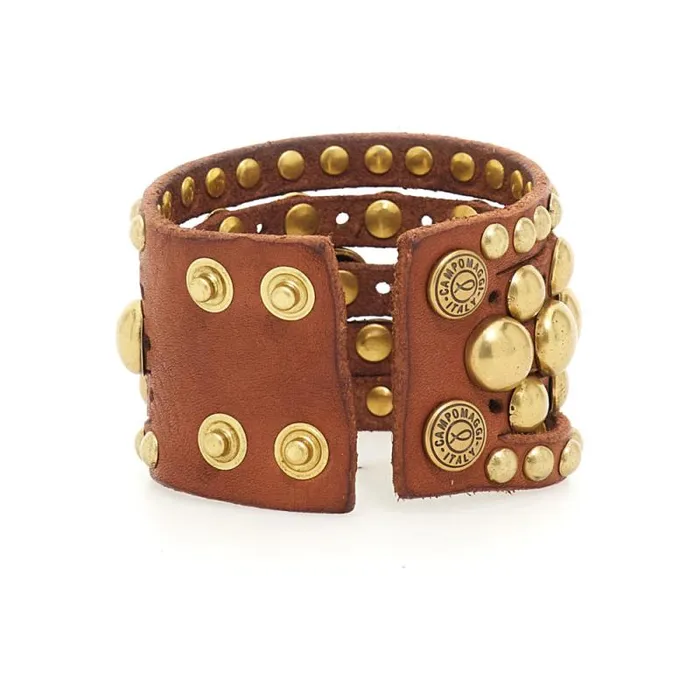 Bracelets WomenMen Campomaggi Glam Cognac Bracelets WomenMen Campomaggi Glam Cognac