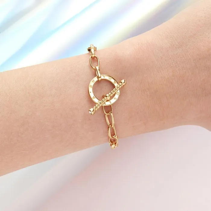 Bracelets Women Olivia Burton Bejewelled TBar Bracelet Gold