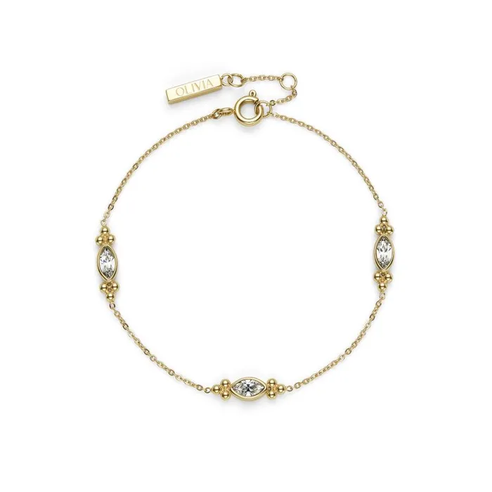 Bracelets Women Olivia Burton Dainty Gold Plated Bracelet