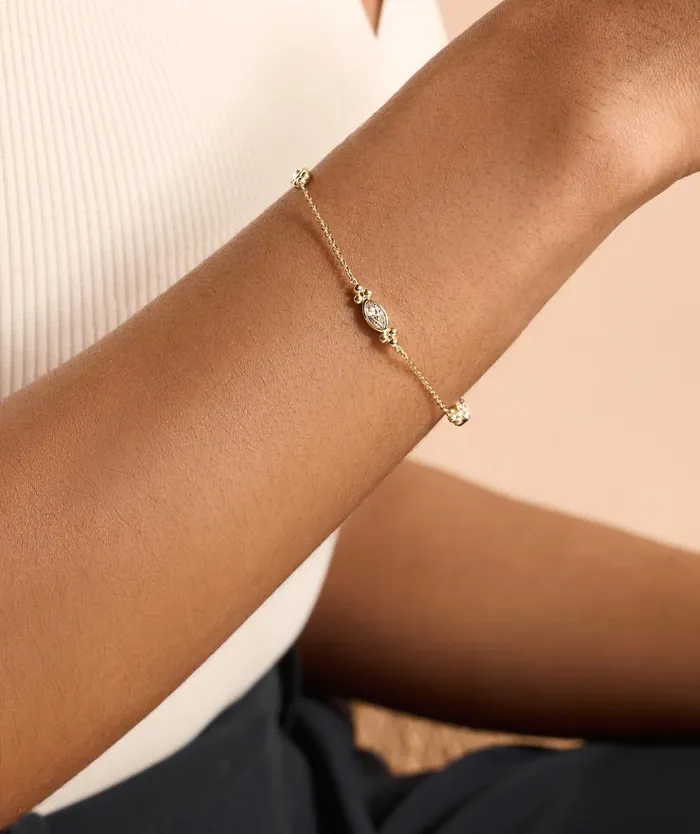 Bracelets Women Olivia Burton Dainty Gold Plated Bracelet