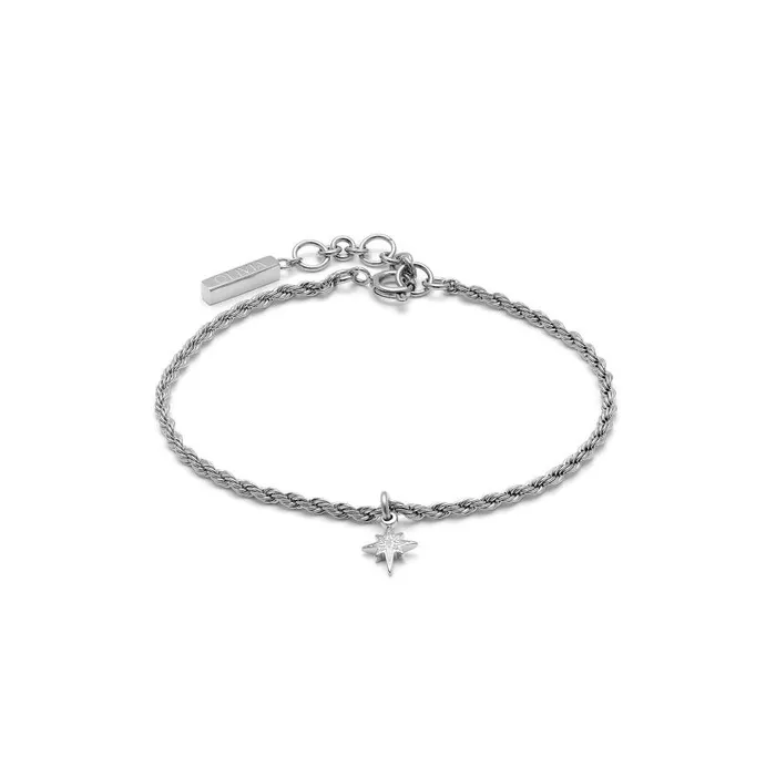 Bracelets Women Olivia Burton Ever Stacked Silver Tone MultiChain Bracelet