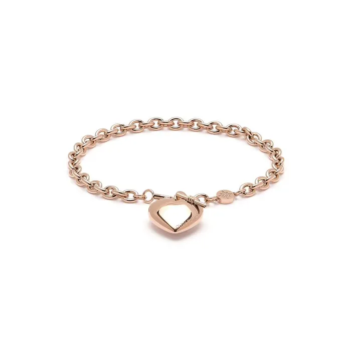 Bracelets Women Olivia Burton Knot Heart Rose Gold Bracelet