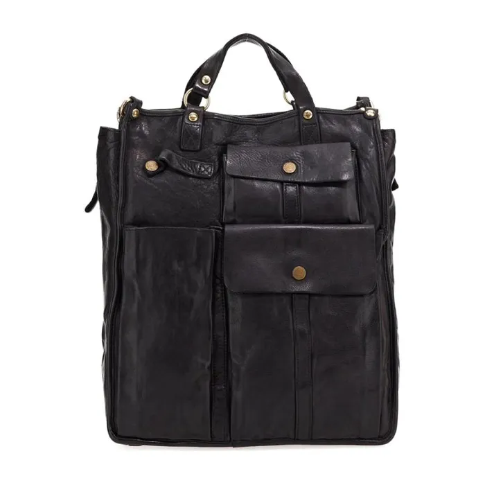 Business Bags WomenMen Campomaggi Tokio Black