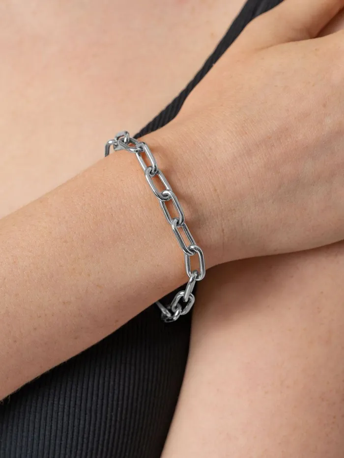 Cable Chain Bracelet 8211 Silver Silver Women Saint And Sofia Bracelets