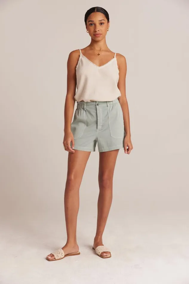 Callie Ruffle Short 8211 Oasis Green Women Bella Dahl Shorts Callie Ruffle Short 8211 Oasis Green Women Bella Dahl Shorts