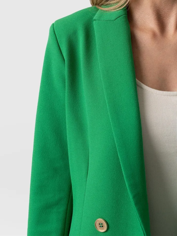 Cambridge Blazer 8211 Emerald Green Emerald Green Women Saint And Sofia Blazers