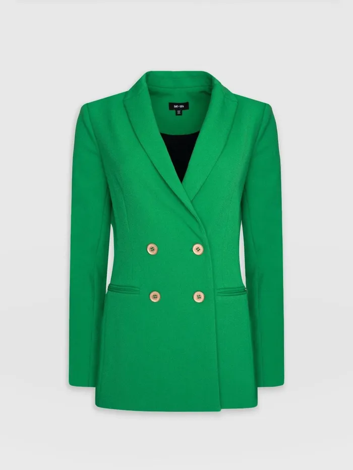 Cambridge Blazer 8211 Emerald Green Emerald Green Women Saint And Sofia Blazers