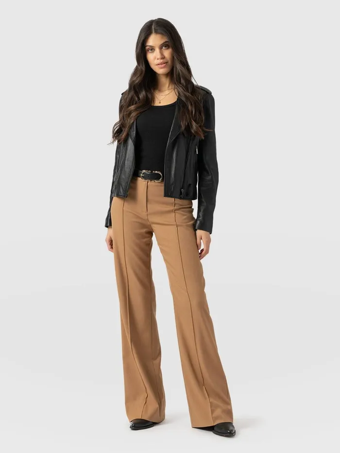 Cambridge Tailored Wide Leg Pant 8211 Camel Camel Women Saint And Sofia Pants