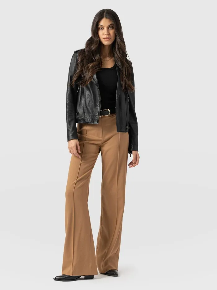 Cambridge Tailored Wide Leg Pant 8211 Camel Camel Women Saint And Sofia Pants