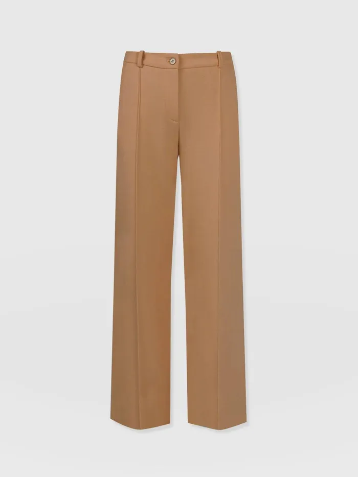 Cambridge Tailored Wide Leg Pant 8211 Camel Camel Women Saint And Sofia Pants