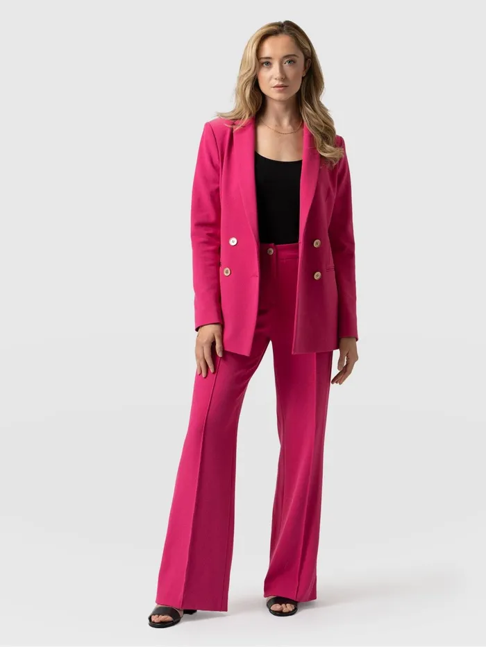 Cambridge Tailored Wide Leg Pant 8211 Hot Pink Hot Pink Women Saint And Sofia Pants Cambridge Tailored Wide Leg Pant 8211 Hot Pink Hot Pink Women Saint And Sofia Pants