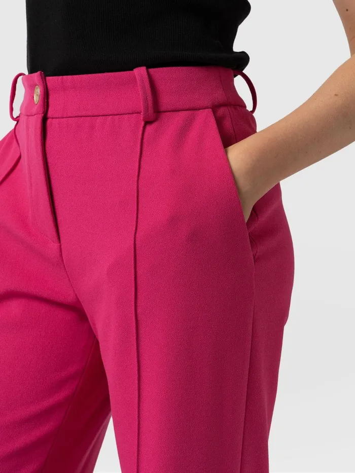 Cambridge Tailored Wide Leg Pant 8211 Hot Pink Hot Pink Women Saint And Sofia Pants