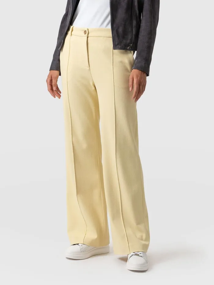 Cambridge Tailored Wide Leg Pant 8211 Yellow Yellow Women Saint And Sofia Pants
