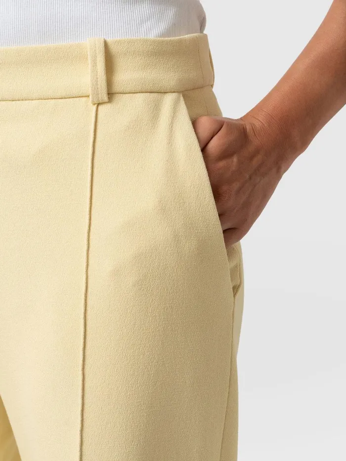 Cambridge Tailored Wide Leg Pant 8211 Yellow Yellow Women Saint And Sofia Pants