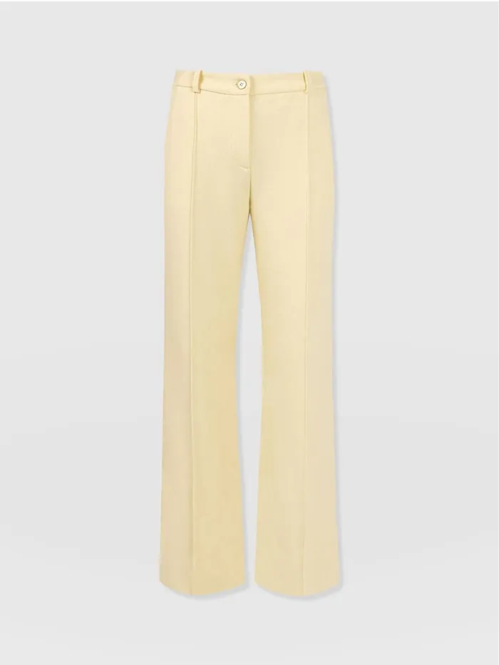 Cambridge Tailored Wide Leg Pant 8211 Yellow Yellow Women Saint And Sofia Pants