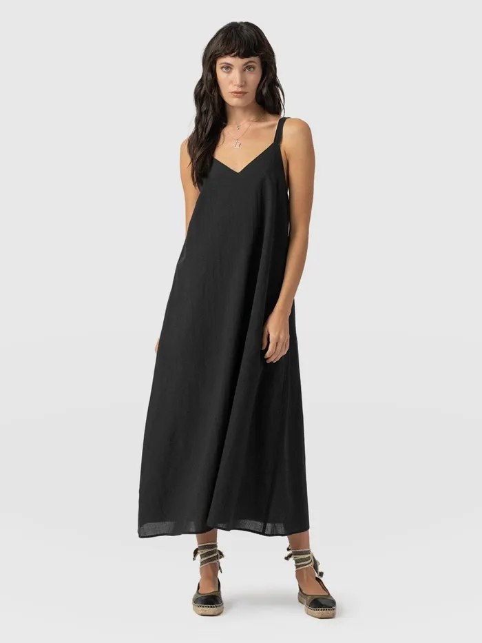 Candice ALine Dress 8211 Black Black Women Saint And Sofia Dresses