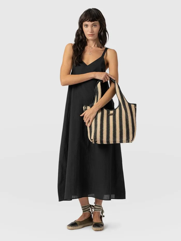 Candice ALine Dress 8211 Black Black Women Saint And Sofia Dresses