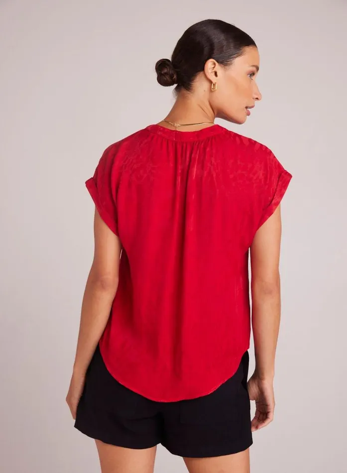 Cap Sleeve Henley 8211 Summer Rouge Women Bella Dahl Short Sleeve Cap Sleeve Henley 8211 Summer Rouge Women Bella Dahl Short Sleeve