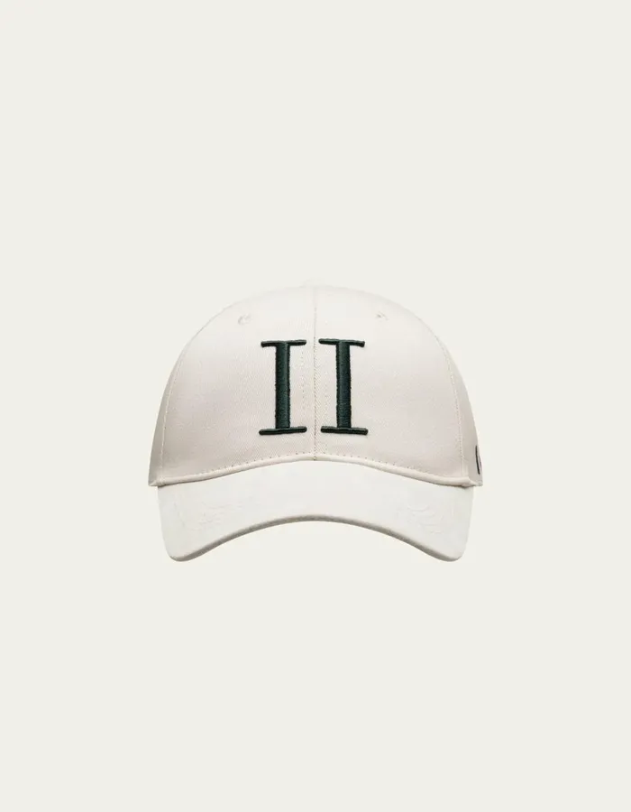 CapsHats Men Les Deux Baseball Cap Suede II 8211 IvoryDark Navy