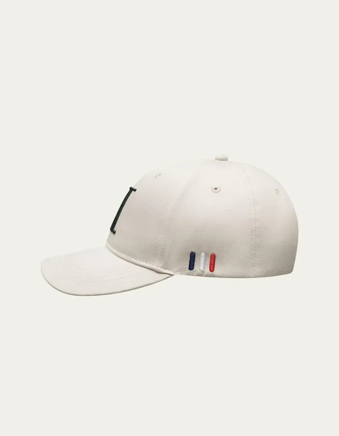 CapsHats Men Les Deux Baseball Cap Suede II 8211 IvoryDark Navy