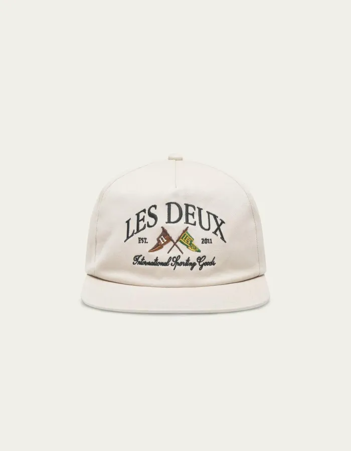 CapsHats Men Les Deux Ivy League Cap 8211 Light Desert Sand