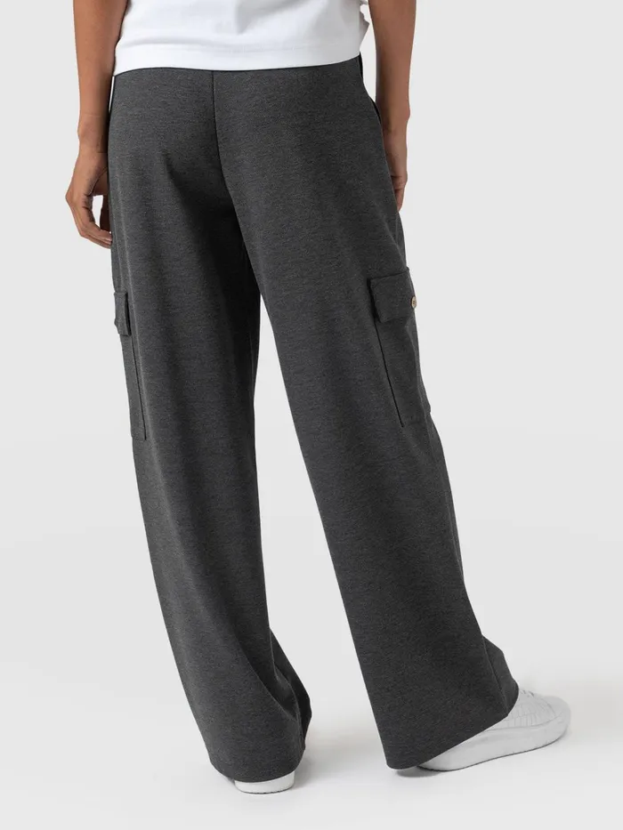 Cargo Chelsea Wide Leg Pant 8211 Charcoal Charcoal Women Saint And Sofia Pants
